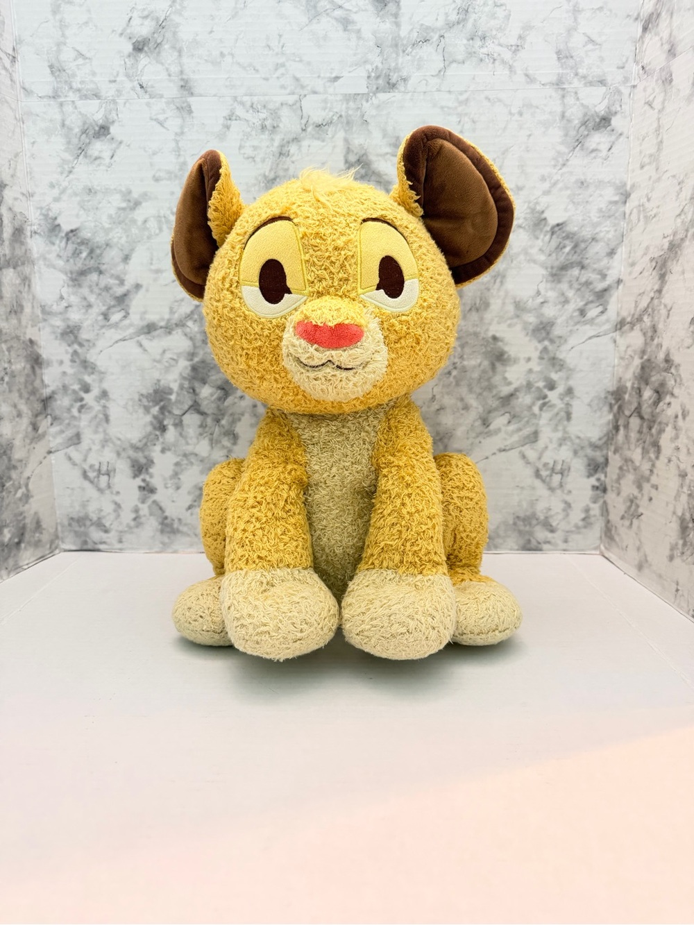 Disney Simba Plush Stuffed Lion With Weighted Pack